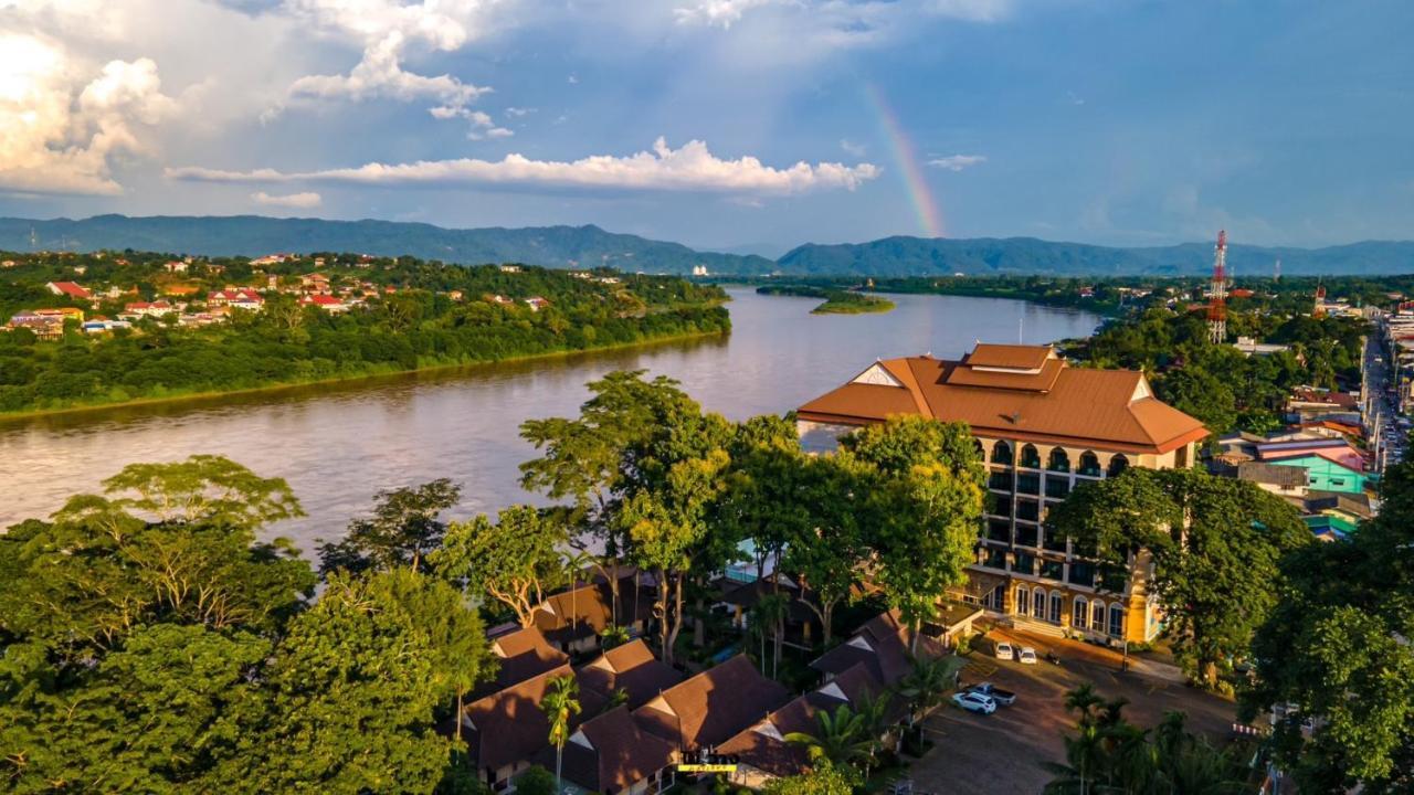 Chiangkhong Teak Garden Riverfront Onsen Hotel- Sha Extra Plus Chiang Khong Εξωτερικό φωτογραφία